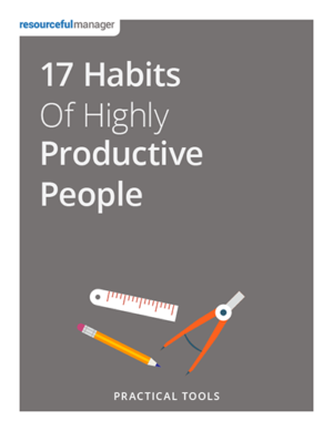 17 Habits of Highly Productive People