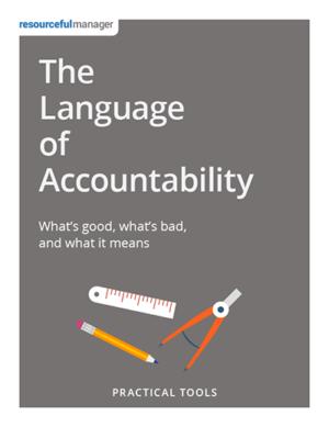 The Language of Accountability