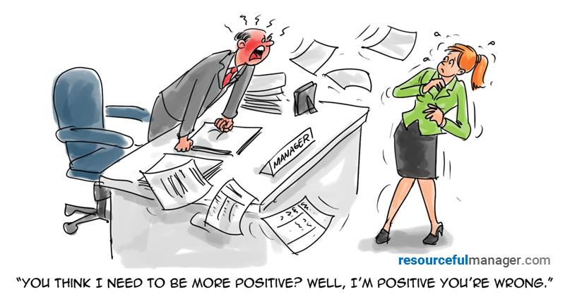 positive cartoon
