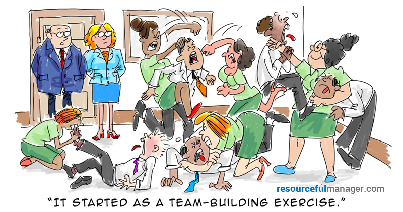 8 Team-Building Exercises That Don't Actually Suck - ResourcefulManager